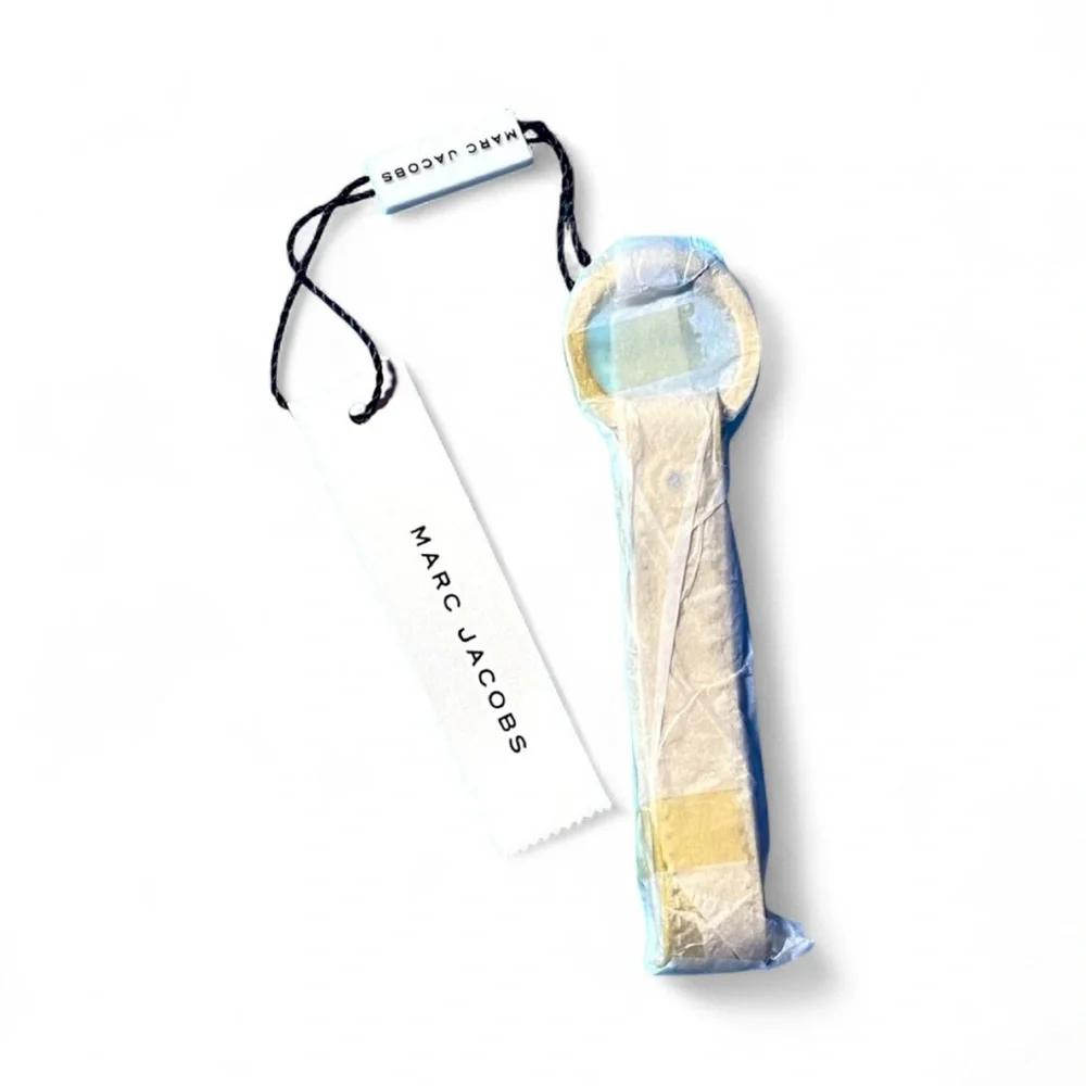 MARC JACOBS Gold Tone Loop Ring & Key Wristlet, NIP